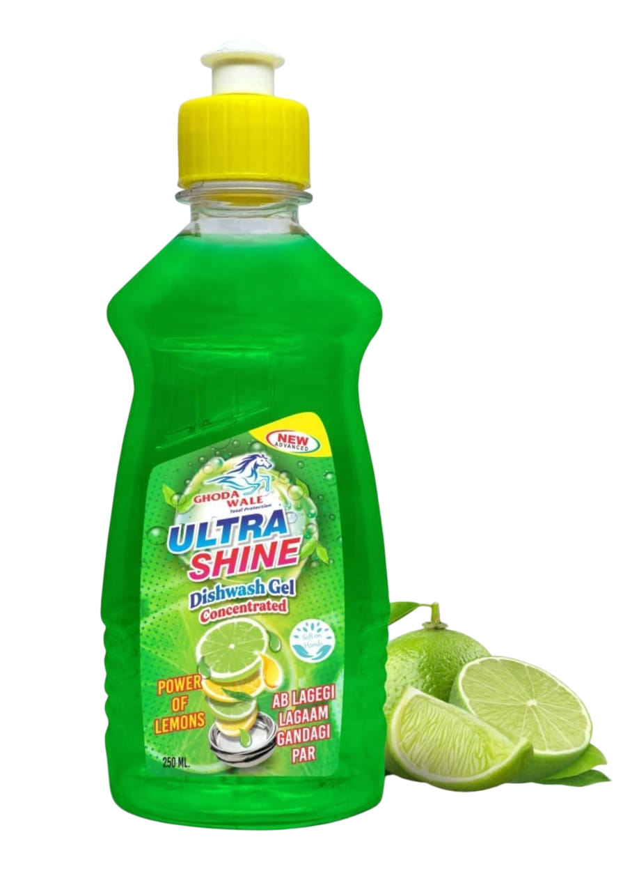 Ultra Shine Dish Wash Gel – 250 ML